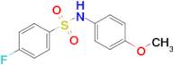 4-Fluoro-n-(4-methoxyphenyl)benzene-1-sulfonamide