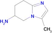 3-Methyl-5h,6h,7h,8h-imidazo[1,2-a]pyridin-6-amine