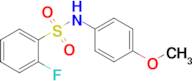 2-Fluoro-n-(4-methoxyphenyl)benzene-1-sulfonamide