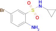 2-Amino-5-bromo-n-cyclopropylbenzene-1-sulfonamide