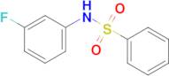 n-(3-Fluorophenyl)benzenesulfonamide