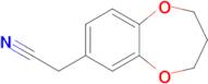 3,4-Dihydro-2H-1,5-benzodioxepin-7-acetonitrile