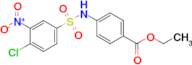 Ethyl 4-(4-chloro-3-nitrobenzenesulfonamido)benzoate