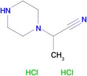 2-(Piperazin-1-yl)propanenitrile dihydrochloride