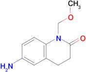 6-Amino-1-(methoxymethyl)-1,2,3,4-tetrahydroquinolin-2-one