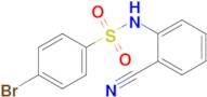 4-Bromo-n-(2-cyanophenyl)benzene-1-sulfonamide