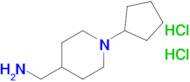 (1-Cyclopentylpiperidin-4-yl)methanamine dihydrochloride