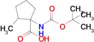 1-((Tert-butoxycarbonyl)amino)-2-methylcyclopentanecarboxylic acid