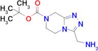 Tert-butyl 3-(aminomethyl)-5h,6h,7h,8h-[1,2,4]triazolo[4,3-a]pyrazine-7-carboxylate