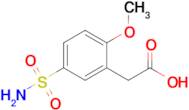 2-(2-Methoxy-5-sulfamoylphenyl)acetic acid