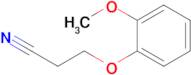 3-(2-Methoxyphenoxy)propanenitrile