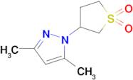 3-(3,5-Dimethyl-1h-pyrazol-1-yl)-1lambda6-thiolane-1,1-dione