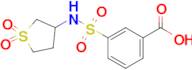 3-[(1,1-dioxo-1lambda6-thiolan-3-yl)sulfamoyl]benzoic acid