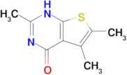 2,5,6-trimethyl-1H,4H-thieno[2,3-d]pyrimidin-4-one