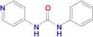 3-Phenyl-1-(pyridin-4-yl)urea