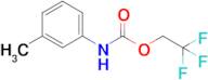 2,2,2-Trifluoroethyl n-(3-methylphenyl)carbamate