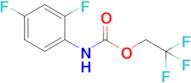 2,2,2-Trifluoroethyl n-(2,4-difluorophenyl)carbamate