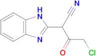 2-(1h-1,3-Benzodiazol-2-yl)-4-chloro-3-oxobutanenitrile