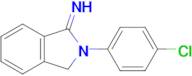 2-(4-Chlorophenyl)-2,3-dihydro-1h-isoindol-1-imine