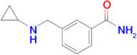 3-[(cyclopropylamino)methyl]benzamide