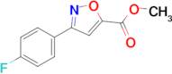 Methyl 3-(4-fluorophenyl)-1,2-oxazole-5-carboxylate