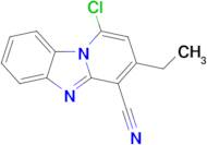 1-Chloro-3-ethylpyrido[1,2-a]benzimidazole-4-carbonitrile