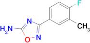 3-(4-Fluoro-3-methylphenyl)-1,2,4-oxadiazol-5-amine