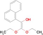 2,2-diethoxy-1-(naphthalen-1-yl)ethen-1-ol