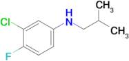 3-Chloro-4-fluoro-n-(2-methylpropyl)aniline