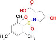 4-Hydroxy-1-(2,4,6-trimethylbenzenesulfonyl)pyrrolidine-2-carboxylic acid