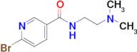 6-Bromo-n-[2-(dimethylamino)ethyl]pyridine-3-carboxamide