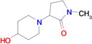 3-(4-Hydroxypiperidin-1-yl)-1-methylpyrrolidin-2-one