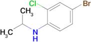 4-Bromo-2-chloro-n-(propan-2-yl)aniline