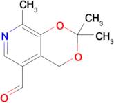 2,2,8-Trimethyl-4H-1,3-dioxino[4,5-c]pyridine-5-carboxaldehyde