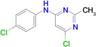 6-Chloro-N-(4-chlorophenyl)-2-methyl-4-pyrimidinamine