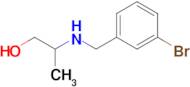 2-{[(3-bromophenyl)methyl]amino}propan-1-ol