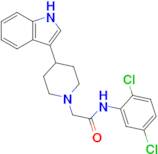 n-(2,5-Dichlorophenyl)-2-[4-(1h-indol-3-yl)piperidin-1-yl]acetamide