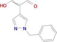 2-(1-benzyl-1H-pyrazol-4-yl)-3-hydroxyprop-2-enal