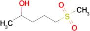 5-Methanesulfonylpentan-2-ol