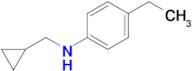 n-(Cyclopropylmethyl)-4-ethylaniline