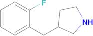 3-[(2-fluorophenyl)methyl]pyrrolidine