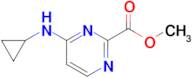 Methyl 4-(cyclopropylamino)pyrimidine-2-carboxylate