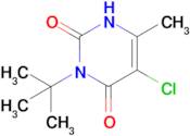 3-Tert-butyl-5-chloro-6-methyl-1,2,3,4-tetrahydropyrimidine-2,4-dione