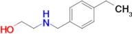 2-{[(4-ethylphenyl)methyl]amino}ethan-1-ol