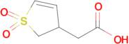 2-(1,1-Dioxo-2,3-dihydro-1lambda6-thiophen-3-yl)acetic acid