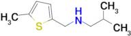 (2-Methylpropyl)[(5-methylthiophen-2-yl)methyl]amine