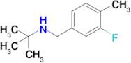 Tert-butyl[(3-fluoro-4-methylphenyl)methyl]amine