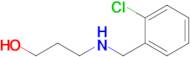 3-{[(2-chlorophenyl)methyl]amino}propan-1-ol