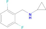 n-[(2,6-difluorophenyl)methyl]cyclopropanamine