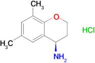 (4r)-6,8-Dimethyl-3,4-dihydro-2h-1-benzopyran-4-amine hydrochloride